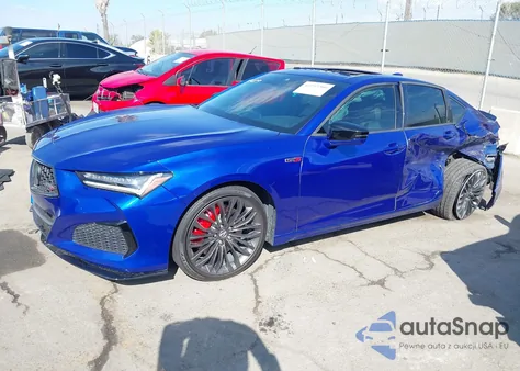 2021 Acura Tlx Type S из США, поврежденный, VIN 19UUB7F09MA000205